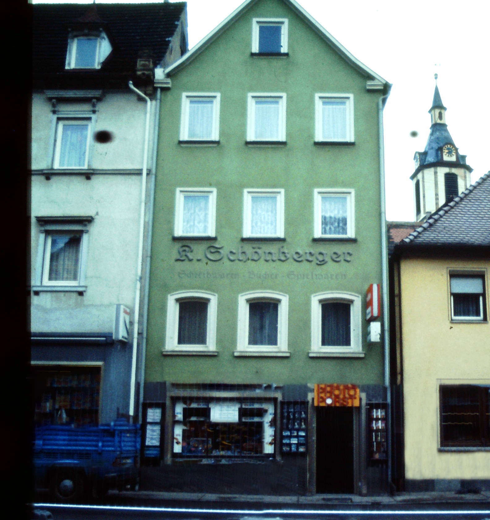 Das alte Geschäftshaus Hauptstraße 25